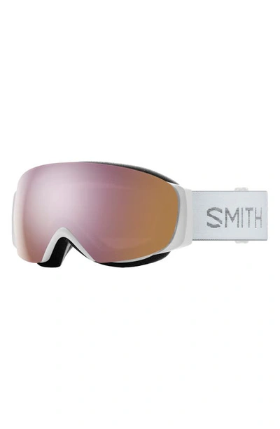Smith I/o Mag™ 164mm Snow Goggles In White / Rose Gold
