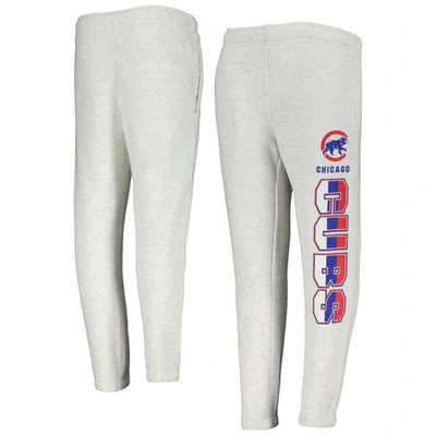 OUTERSTUFF YOUTH ASH CHICAGO CUBS GAME TIME FLEECE PANTS