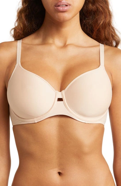 Chantelle Lingerie Spacer Underwire Bra In Nude Blush