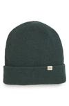 Madewell Recycled Cotton Beanie In Dark Palm