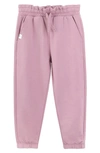 MILES THE LABEL KIDS' STRETCH ORGANIC COTTON SWEATPANTS