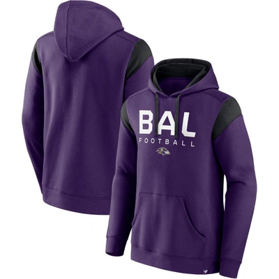 Fanatics Branded Purple Baltimore Ravens Call The Shot Pullover Hoodie