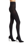 Swedish Stockings Lia Opaque Tights In Black