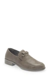 Naot Bentu Bit Loafer In Foggy Gray Leather