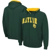 Colosseum Men's  Green Baylor Bears Arch And Logo 3.0 Full-zip Hoodie In Green