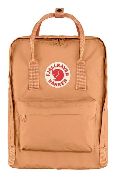 Fjall Raven Fjällräven Kånken Water Resistant Backpack In Peach Sand