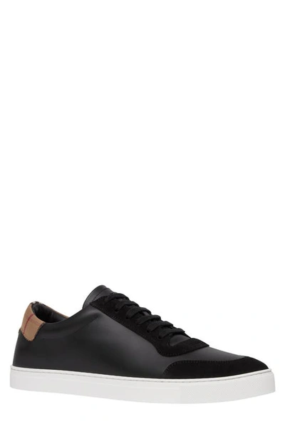Burberry Robin Low Top Trainer In Black