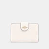 Coach Outlet Medium Corner Zip Wallet In White