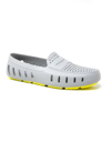 Floafers Men's Country Club Driver Water Shoes In Harbor Mist Gray/lemon Tunic In Harbor Mist Gray/ Lemon Tonic