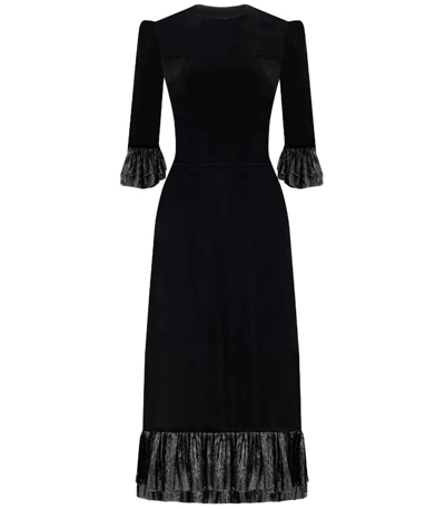 The Vampire's Wife The Falconetti Dress In Black