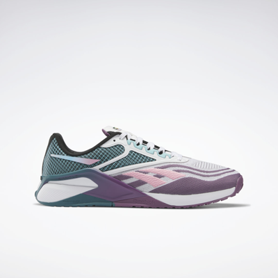 Reebok Men's Nao Serati Nano X2 Training Shoes In Ftwr White/prelude Purple/core Black