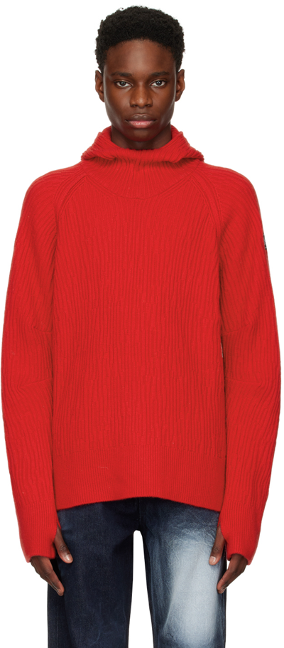 Ader Error Red Clava Hoodie