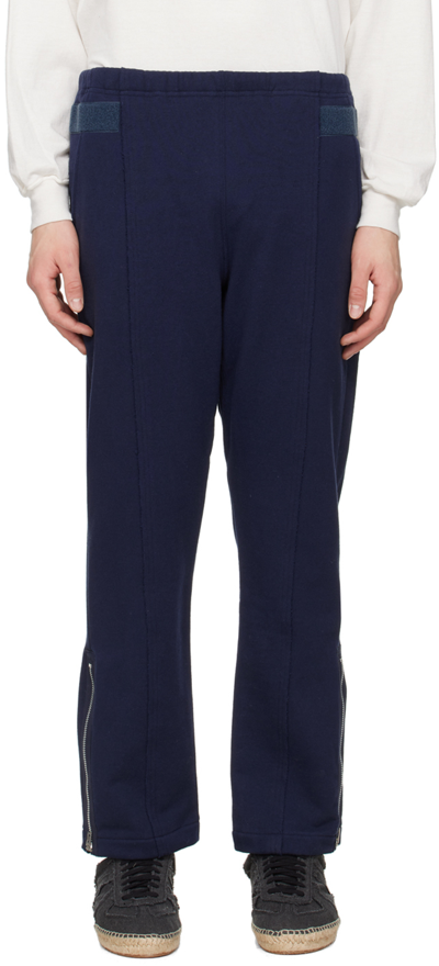 Kuro Navy Side Zip Lounge Pants