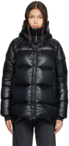 Canada Goose Cypress Down Jacket In 61 Black