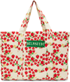 HELMSTEDT BEIGE STRAWBERRY TOTE