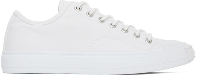 Acne Studios Ballow Tag Sneakers In Optic White