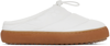 Après Research Ssense Exclusive White Alpha Slippers In White