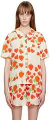 HELMSTEDT BEIGE STRAWBERRY SHIRT