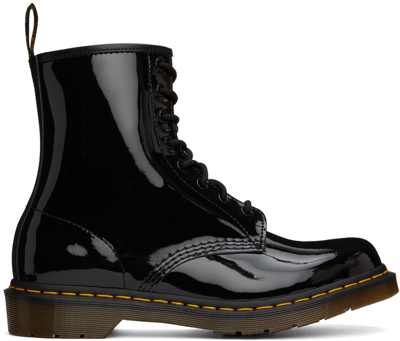 Dr. Martens Black 1460 Boots In Nero
