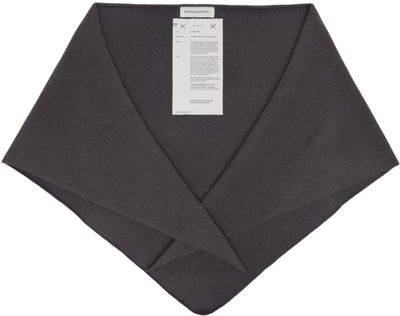 Extreme Cashmere Knitted Cashmere-blend Shawl In Concrete