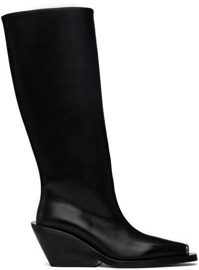 Marsèll Black Gessetto Tall Boots