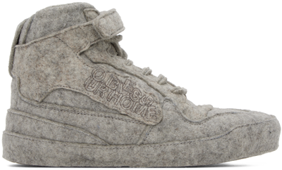 Bless Gray Vs26 Homie Sneakers In Greymelange