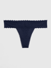 Gap Lace Thong In Military Blue