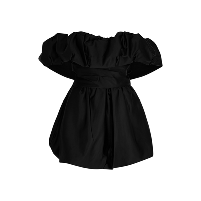 Jonathan Simkhai Astoria Off Shoulder Mini Dress In Black