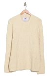 NN07 DOMINIC CREW CABLE KNIT SWEATER