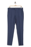 Original Penguin Birdseye Wool Blend Suit Separate Pants In Navy