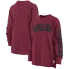 Pressbox Garnet South Carolina Gamecocks Two-hit Canyon Long Sleeve T-shirt In Garnet