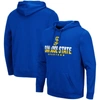 COLOSSEUM COLOSSEUM ROYAL SAN JOSE STATE SPARTANS LANTERN PULLOVER HOODIE