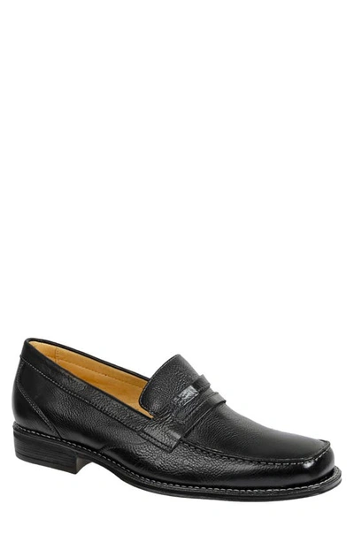 Sandro Moscoloni Andy Moc Toe Penny Loafer In Black