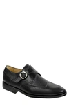 Sandro Moscoloni Monk Strap Wingtip Loafer In Black