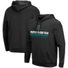 Colosseum Black Coastal Carolina Chanticleers Lantern Pullover Hoodie In Black