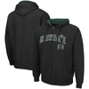 Colosseum Men's  Black Hawaii Warriors Arch & Logo 3.0 Full-zip Hoodie In Black