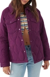 O'neill Emet Quilted Jacket In Plum