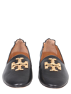 Tory Burch Eleanor Leather Medallion Loafers In Black