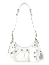Balenciaga Borsetta A Tracolla Le Cagole Xs Bag Traforata  Da Donna In Bianco Ottico In White