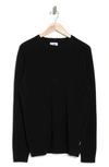 Nn07 Edward 6333 Lambswool Crewneck Sweater In Black