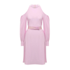 Stella Mccartney Multicolor Viscose Casual Dress In Pink