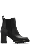 SEE BY CHLOÉ SEE BY CHLOÉ MALLORY HEELED ANKLE BOOTS