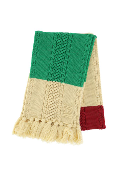 Gucci Knit Wool Scarf In Multicolor