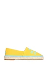 Dsquared2 Organic Canvas Espadrilles In Yellow