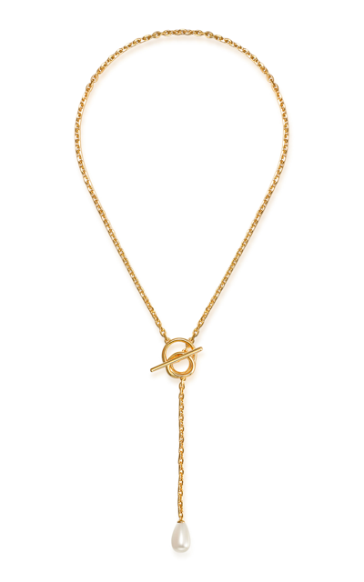 Emili Miho 14k Gold Vermeil Pearl Necklace
