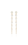 FERNANDO JORGE SEQUENCE 18K GOLD DIAMOND EARRINGS