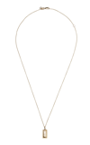 SYDNEY EVAN 14K GOLD CHARM NECKLACE