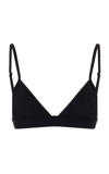 ÉTERNE STRETCH-JERSEY TRIANGLE BRA TOP