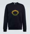 BURBERRY EMBROIDERED COTTON JERSEY SWEATSHIRT