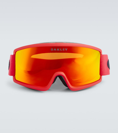 Oakley Target Line M Snow Goggles In Red